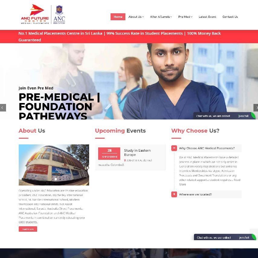 ANC MEDICAL PLACEMENTS